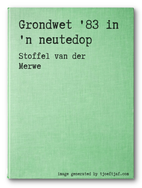 Grondwet '83 in 'n neutedop