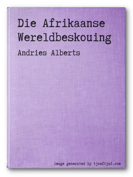 Die Afrikaanse Wereldbeskouing