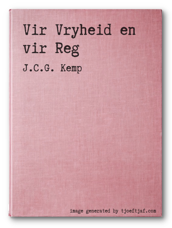 Vir Vryheid en vir Reg