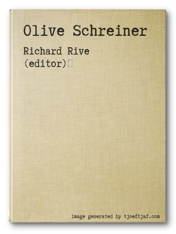Olive Schreiner