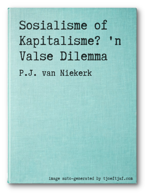 Sosialisme of Kapitalisme? 'n Valse Dilemma