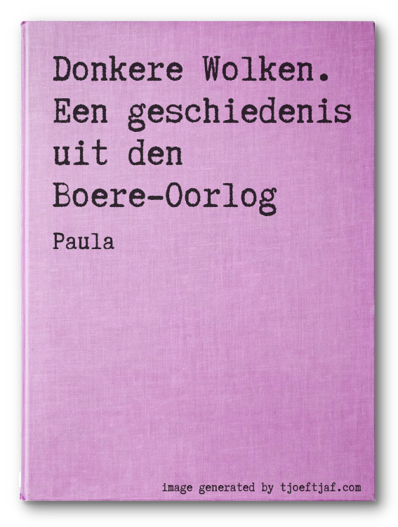 Donkere Wolken. Een geschiedenis uit den Boere-Oorlog