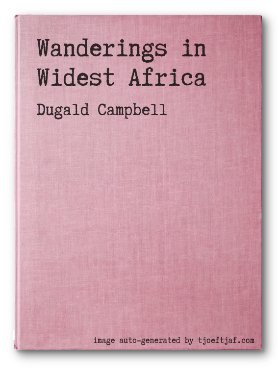 Wanderings in Widest Africa