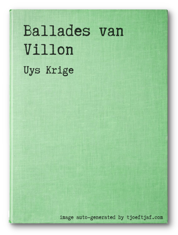Ballades van Villon