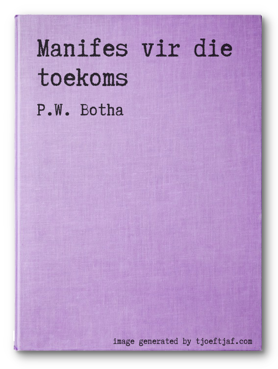 Manifes vir die toekoms