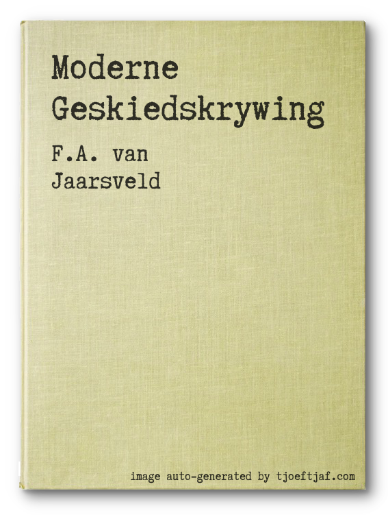 Moderne Geskiedskrywing