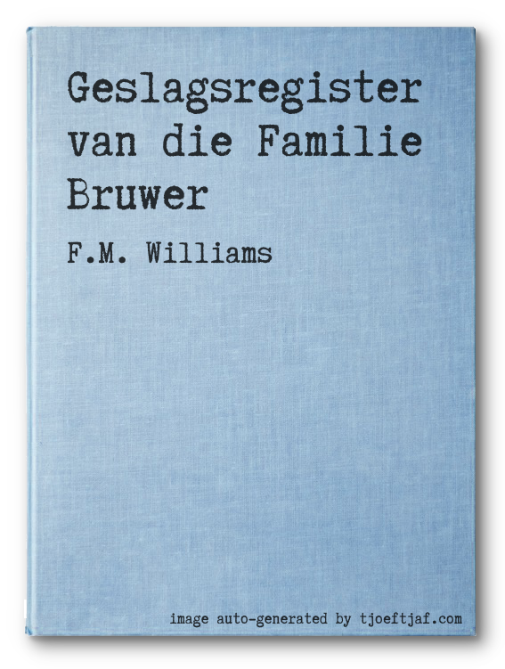 Geslagsregister van die Familie Bruwer