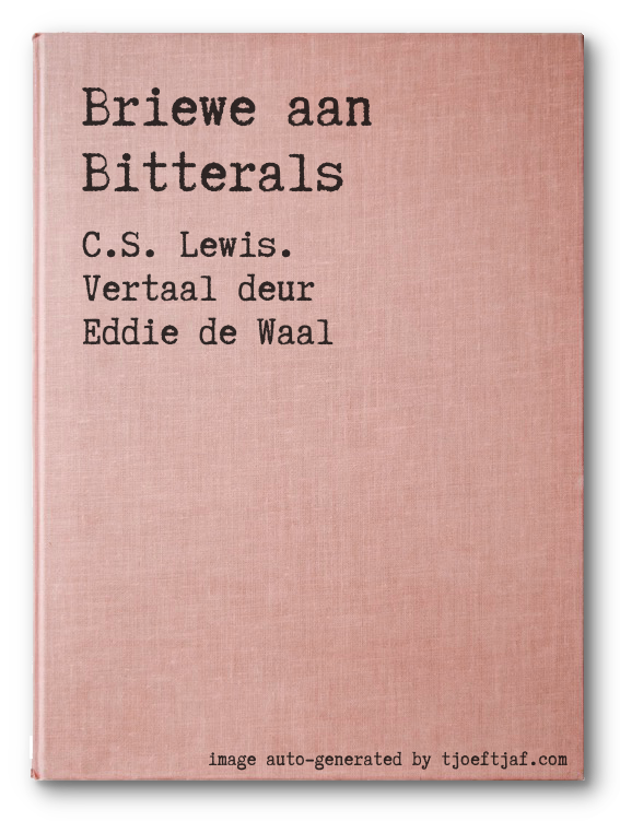 Briewe aan Bitterals