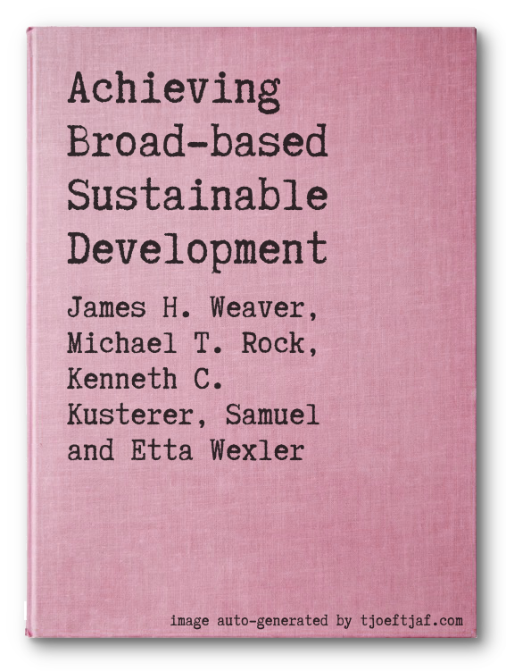 Achieving Broad-based Sustainable Development