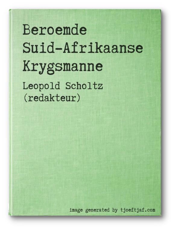 Beroemde Suid-Afrikaanse Krygsmanne