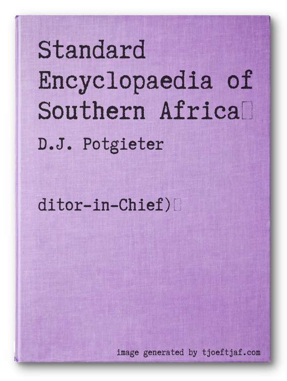 Standard Encyclopaedia of Southern Africa