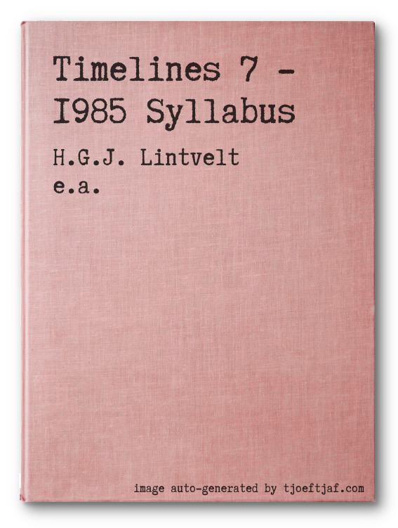 Timelines 7 - 1985 Syllabus