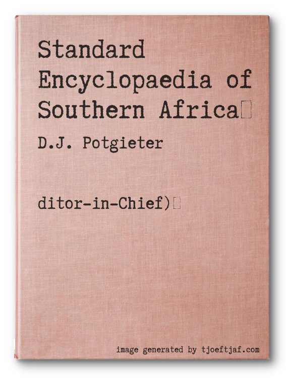 Standard Encyclopaedia of Southern Africa