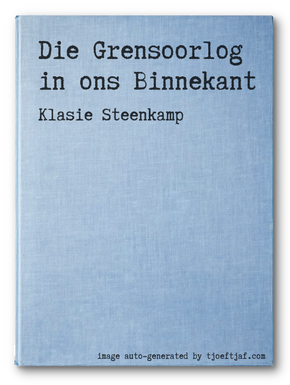 Die Grensoorlog in ons Binnekant