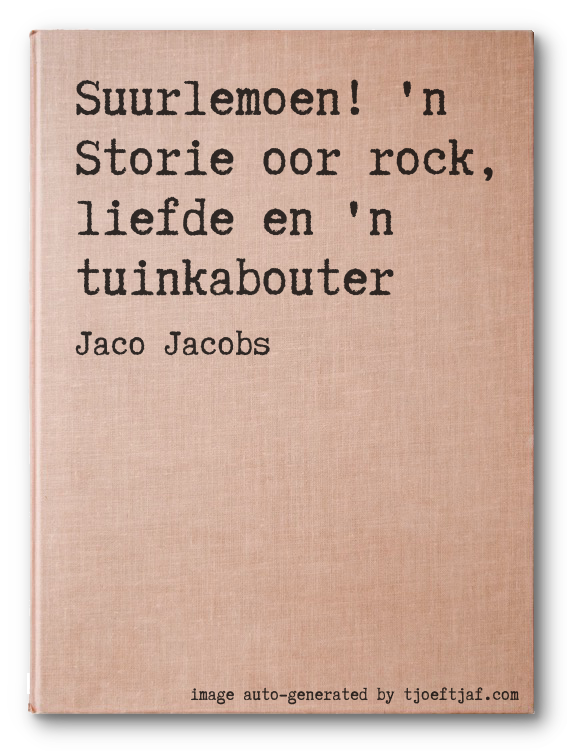 Suurlemoen! 'n Storie oor rock, liefde en 'n tuinkabouter