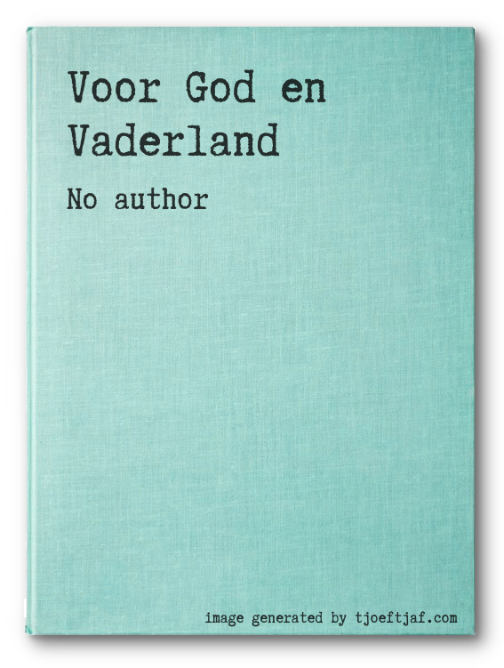 Voor God en Vaderland