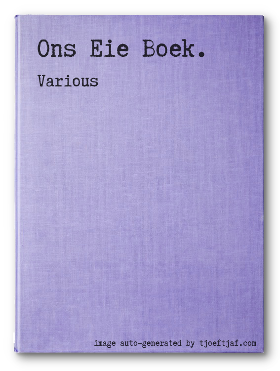 Ons Eie Boek.