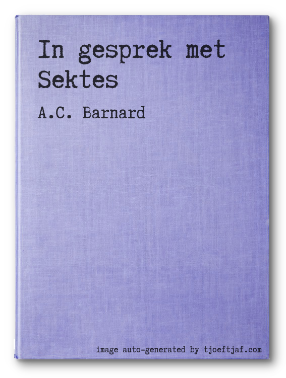 In gesprek met Sektes