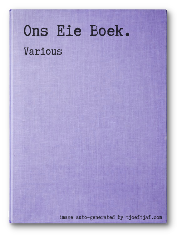 Ons Eie Boek.