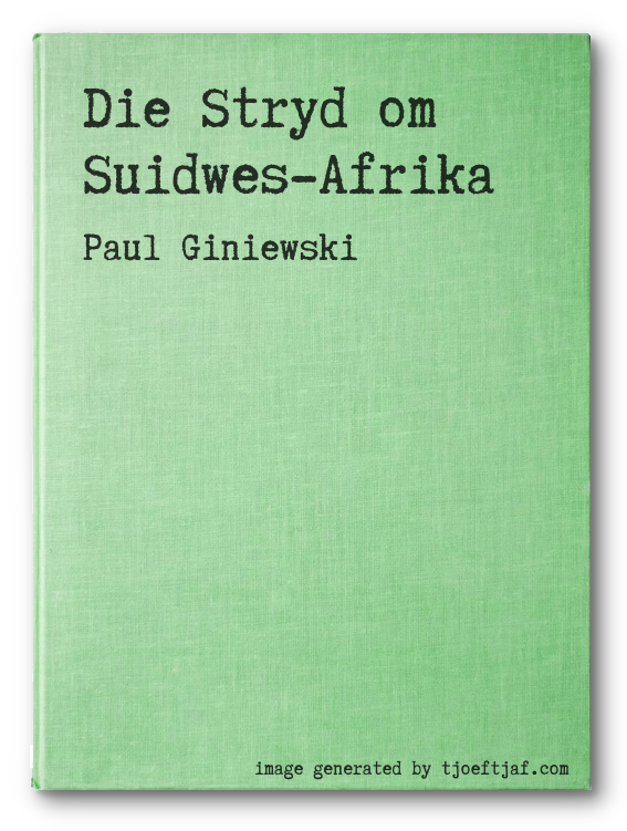 Die Stryd om Suidwes-Afrika