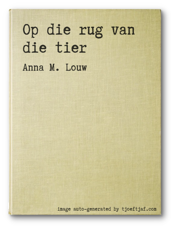 Op die rug van die tier