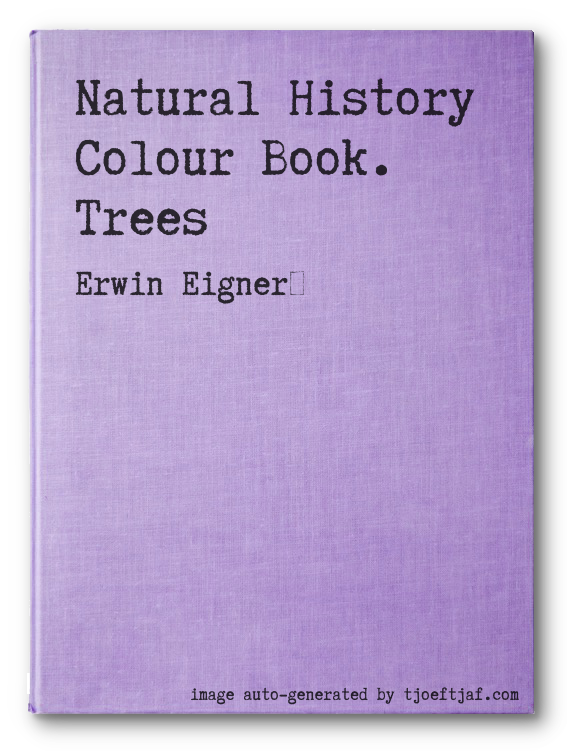 Natural History Colour Book. Trees