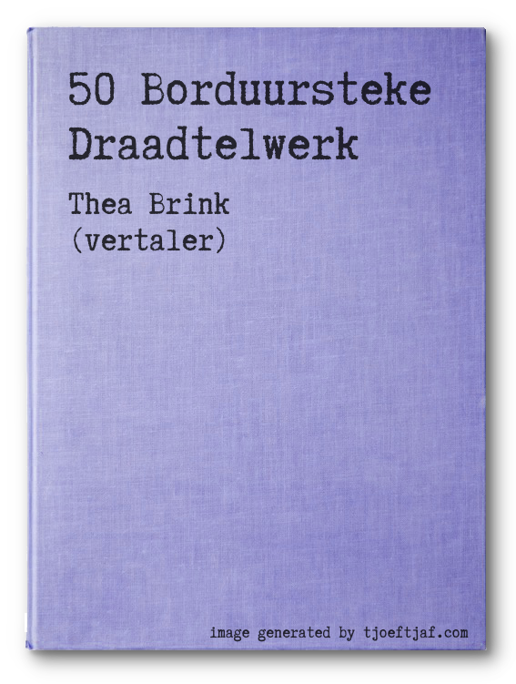 50 Borduursteke Draadtelwerk