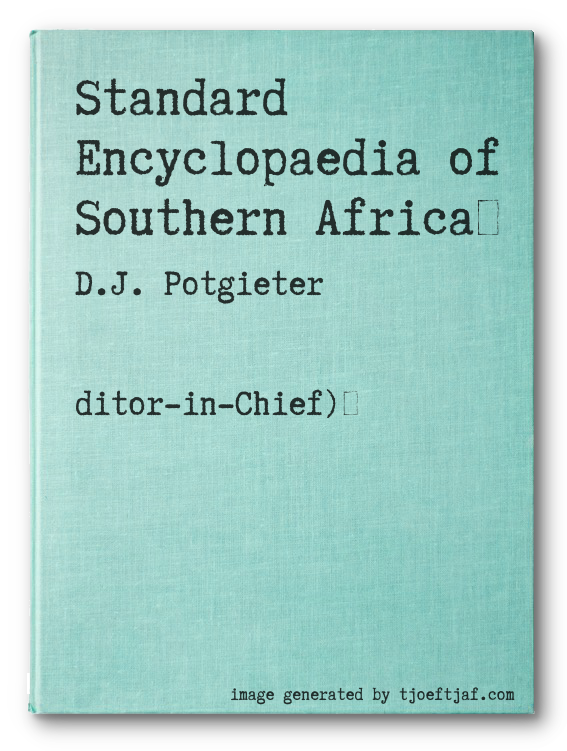Standard Encyclopaedia of Southern Africa