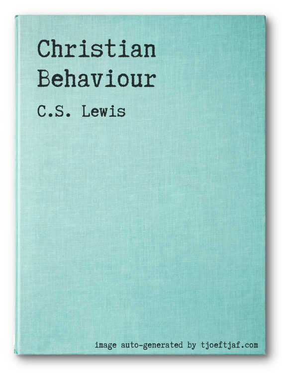 Christian Behaviour