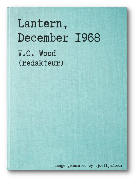 Lantern, December 1968
