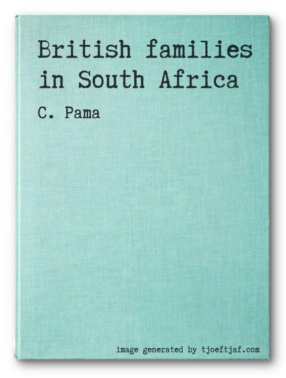 British families in South Africa
