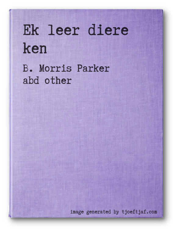 Ek leer diere ken