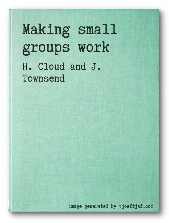 Making small groups work