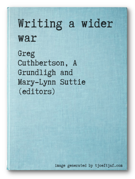 Writing a wider war