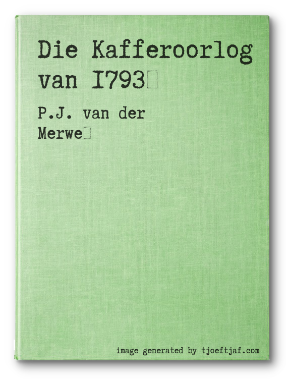 Die Kafferoorlog van 1793