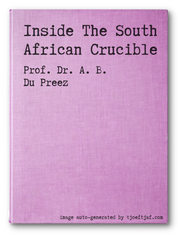 Inside The South African Crucible