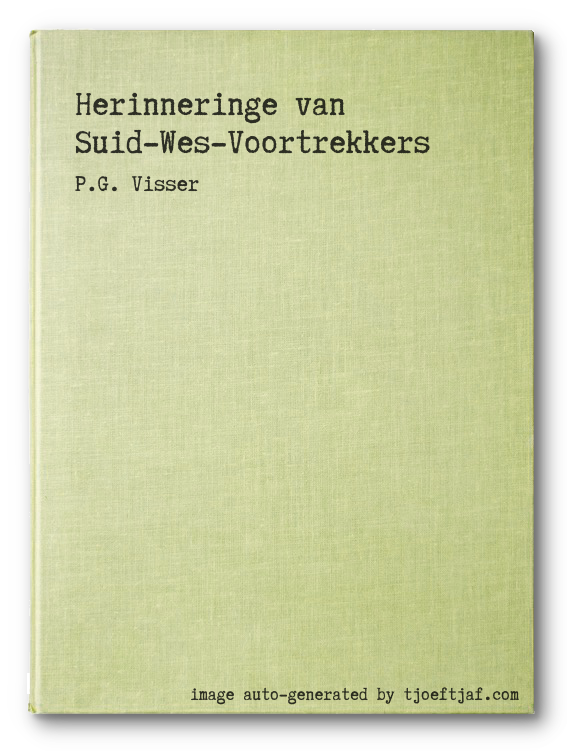Herinneringe van Suid-Wes-Voortrekkers