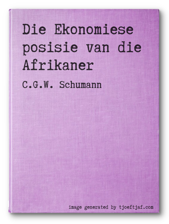 Die Ekonomiese posisie van die Afrikaner