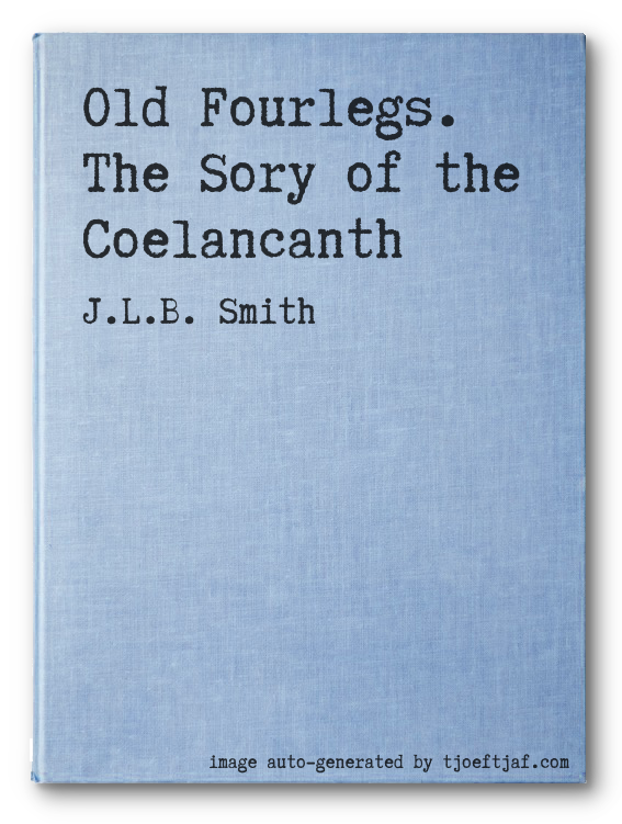 Old Fourlegs. The Sory of the Coelancanth