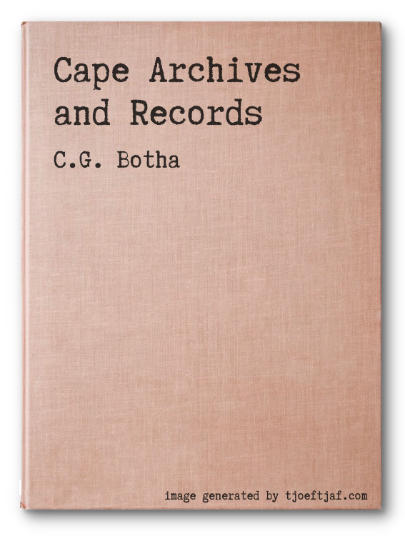 Cape Archives and Records