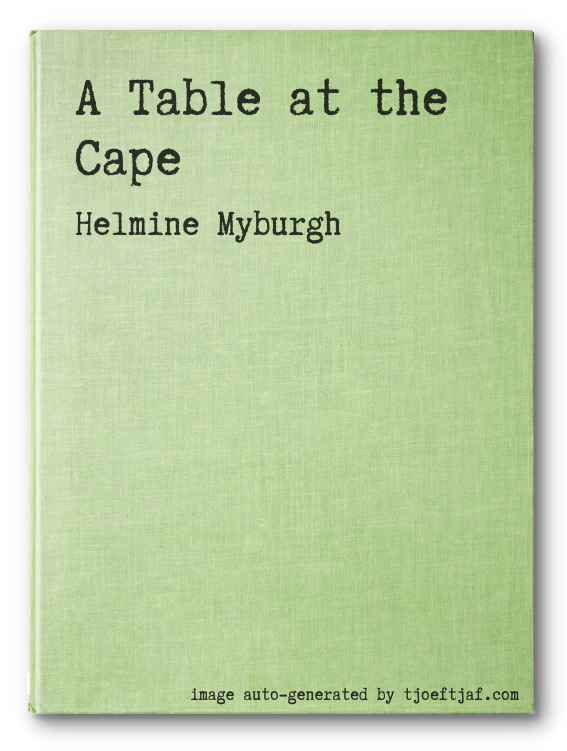 A Table at the Cape