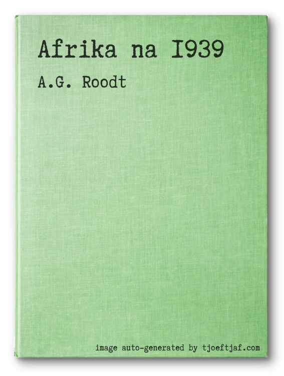 Afrika na 1939