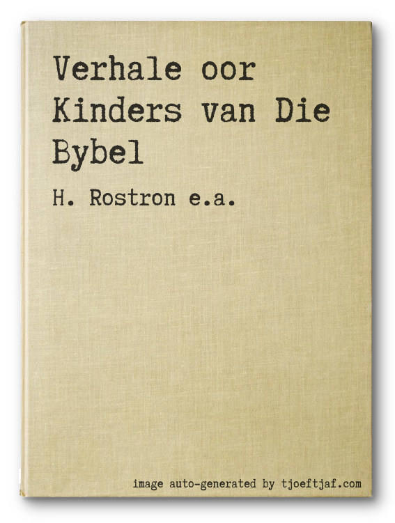 Verhale oor Kinders van Die Bybel