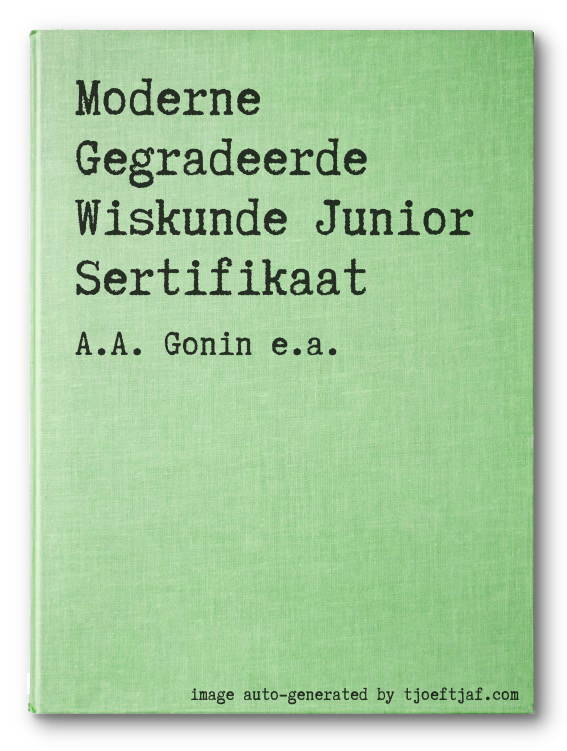 Moderne Gegradeerde Wiskunde Junior Sertifikaat
