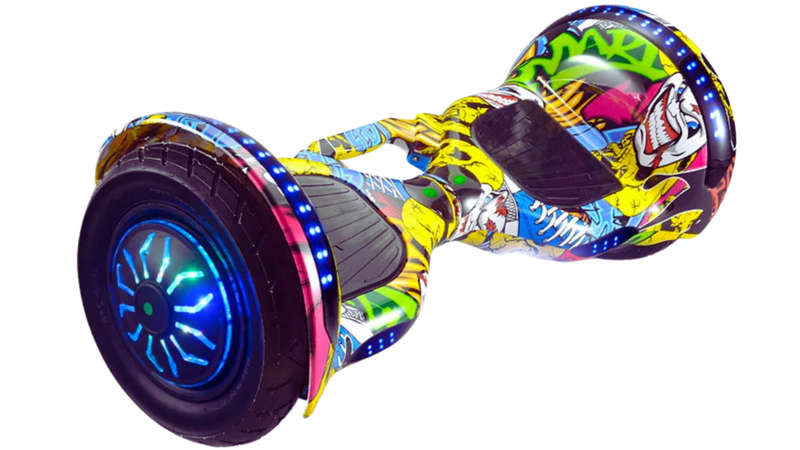 Self Balancing Scooter 2 Wheel Smart Electric Hoverboard   -Bluetooth Speaker -LED