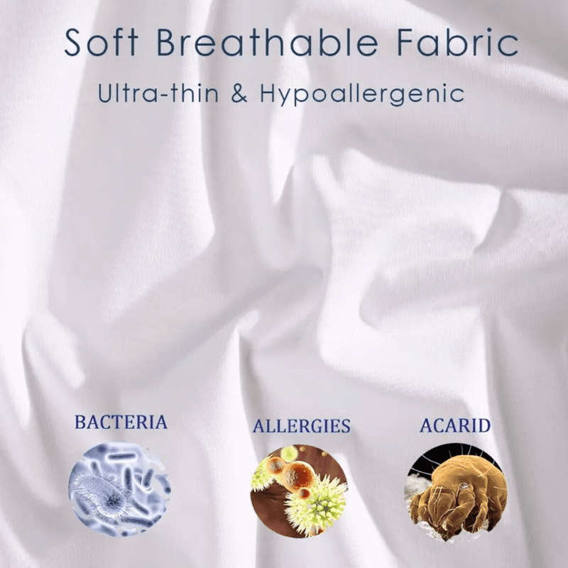 Ultimate 100% Mattress Protector: Allergen & Dust Mite Defense
