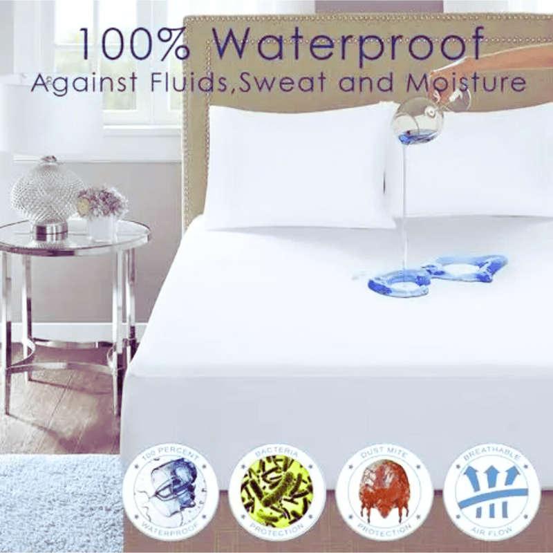 Ultimate 100% Mattress Protector: Allergen & Dust Mite Defense