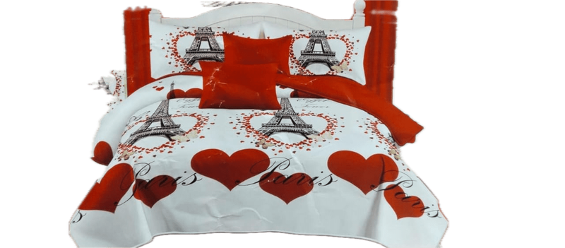 Luxurious 5-Piece Quilted Bedspread Set - Premium Materials, Elegant Design