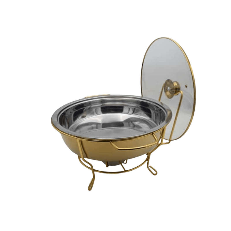 Classic Gold/Transparent Serving Dish 6LT