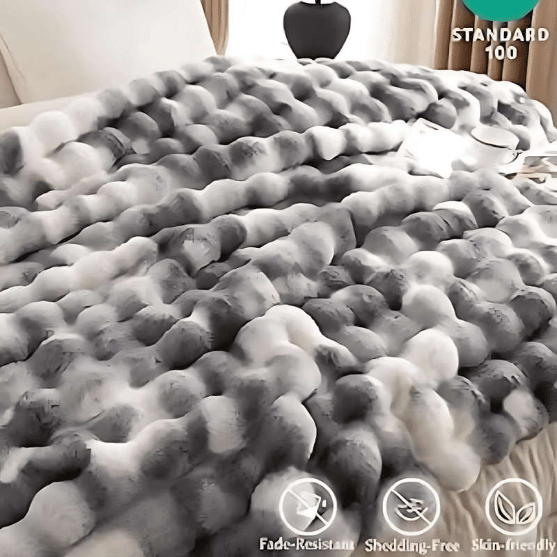 Maroon- Ultra-Soft Tie-Dye Throw Blanket